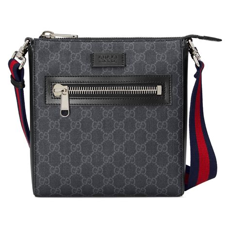 gucci shoulder bag men's black